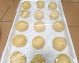 Foto langkah ke 5 dari resep Peanut Chocolate Bread (Roti isi Coklat Kacang) - ala rumahan.