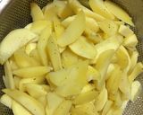 A picture of step 3 of Rosemary garlic potato wedges with salad.