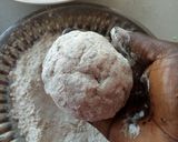 A picture of step 6 of Yam-eggroll.