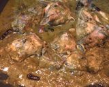 A picture of step 7 of Chicken Hariyali.