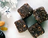 A picture of step 4 of Cocoa Dates Nutty Bites Quick and Healthy.