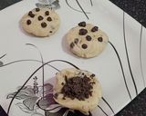 A picture of step 5 of Eggless chocolate stuffed cookies.