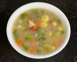A picture of step 3 of Rainy Day Special Healthy Veggie Soup.