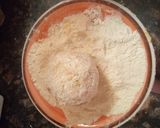 A picture of step 4 of Plantain Scotch egg.