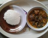 A picture of step 1 of Native soup with Semo.