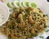 A picture of step 11 of Green Peas Pulao.