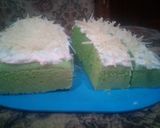 Foto langkah ke 5 dari resep Brownies kukus pandan.