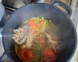 Une image de l'étape 6 de Tajine d'agneau aux haricots verts.