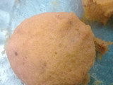 Hamburguesa de calabaza rellena