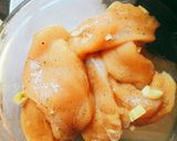 รูปขั้นตอนการทำที่ 1 ของ อกไก่ย่างตะไคร้พริกไทยป่น(กระทะ)