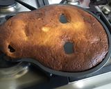 Une image de l'étape 9 de Gâteau skull aux prunes d'ente, vanille et fromage blanc.