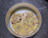 A picture of step 1 of Thandai Rose lassi.