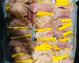 Pas rețetă Pui pe pat de bacon 3 fotografie