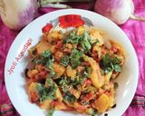 A picture of step 9 of Spicy mashed Turnip Recipe 😋😋(shalgam Bharta).