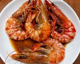 A picture of step 3 of Caramelized Tiger Prawns.