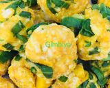 A picture of step 10 of Yam balls.