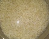 A picture of step 1 of Carrot peas pulao.