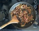 A picture of step 3 of Beef Bulgogi 🥩🥢.