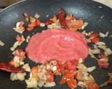 A picture of step 3 of Chawli Curry.
