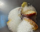 A picture of step 2 of 🍑 Peach slush.