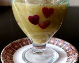 A picture of step 4 of PINEAPPLE - MINT LEMONED with GRATED APPLE.