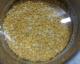 A picture of step 1 of Sev khamini.
