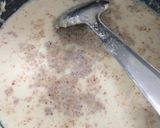A picture of step 4 of Basundi.