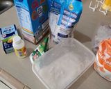 Foto langkah ke 1 dari resep Roti Tawar Stup Vla Keju.