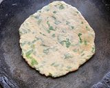 A picture of step 5 of Methi Aloo Paratha & Spring Onion Raita.