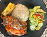 Foto del paso 5 de la receta: Sobre barriga en salsa criolla