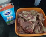 รูปขั้นตอนการทำที่ 1 ของ หมูปิ้งนมสด ไร้น้ำมัน