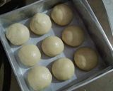 A picture of step 7 of Panda pull apart bread without oven.