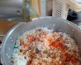A picture of step 22 of Masoor Biryani.