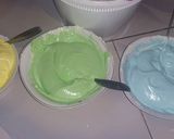 Foto langkah ke 3 dari resep Rainbow cake kukus ny.liem super lembut.