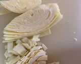 A picture of step 1 of Homemade Coleslaw.