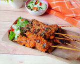 Foto langkah ke 6 dari resep Sate Ayam Bumbu Kacang.