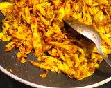 पत्ता गोभी की सूखी सब्जी रेसिपी चरण 5 फोटो