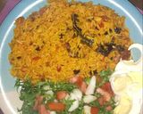A picture of step 6 of Oil rice.