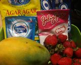 Foto langkah ke 1 dari resep Puding Birthday.