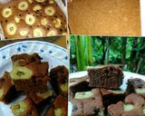 Foto langkah ke 2 dari resep Bolu pisang coklat.