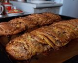 Фото кроку 3 до Творожная косичка с орехами и корицей.