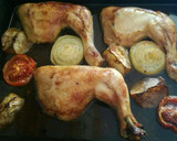 Foto del paso 6 de la receta: Pollo asado al limón con manzana😜