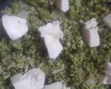 Foto del paso 10 de la receta: Cena saludable: lasaña de Avena, queso, brócoli, SIN HORNO