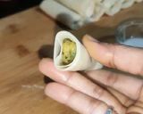 A picture of step 5 of Desi Spring Rolls.