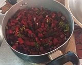 Foto del paso 1 de la receta: Ensalada de tallos de beterraga