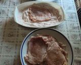 2013. Dupla sajttal sonkával töltött kirántott karaj recept fázis 2 fotója