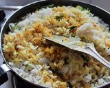 A picture of step 2 of Vidarbha special Nagpuri famous dish spicy tarri poha.