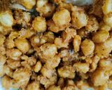 A picture of step 7 of Chana koliwada.