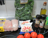Foto del paso 1 de la receta: Pechuga de pollo rellenas de mozzarella y espinacas
