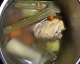 Foto del paso 1 de la receta: Papilla de pollo y verdura - truco para organizar La semana